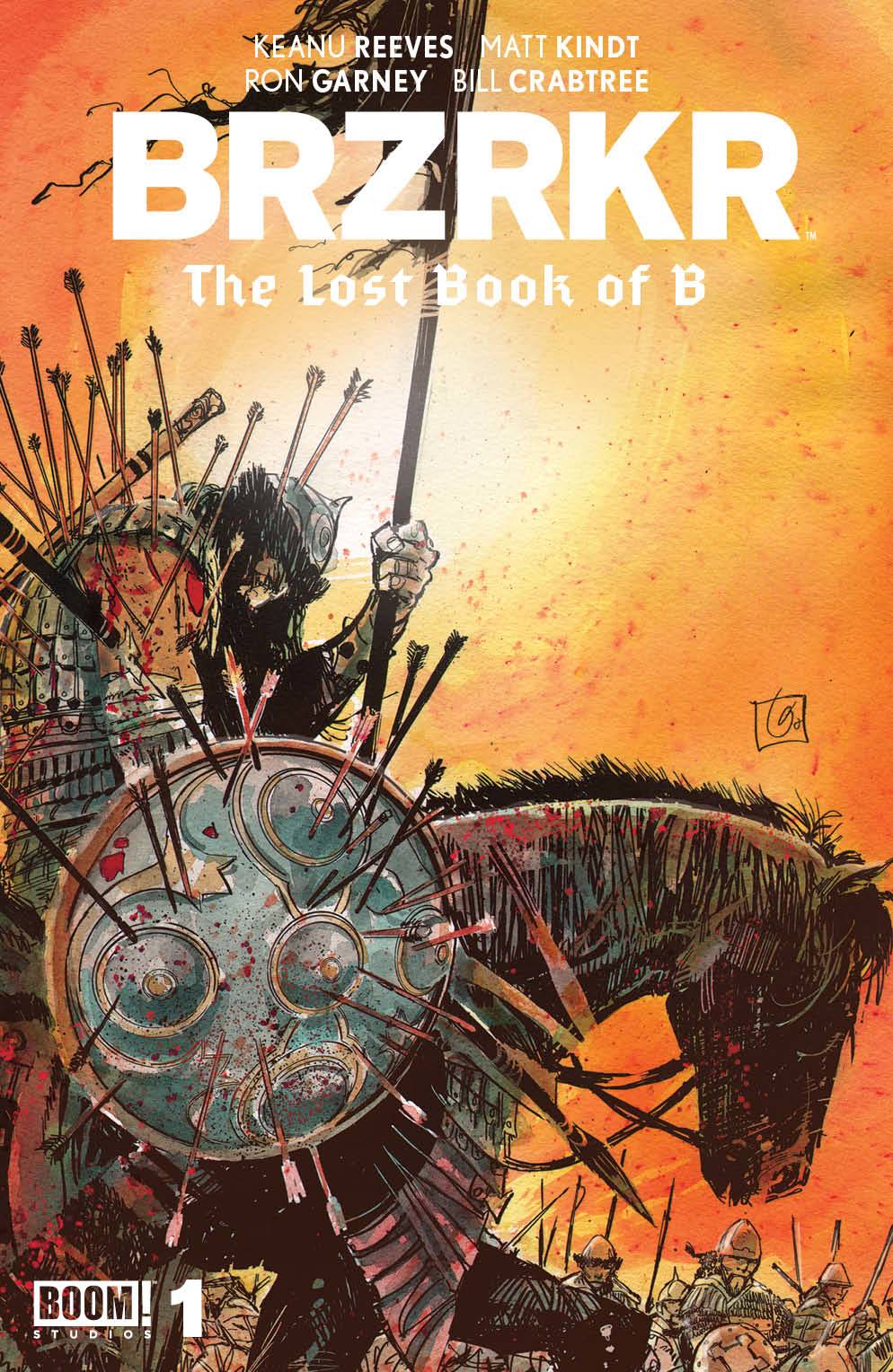 BRZRKR THE LOST BOOK OF B #1 CVR C FOIL VAR GARNEY (MR) - End Of The Earth Comics