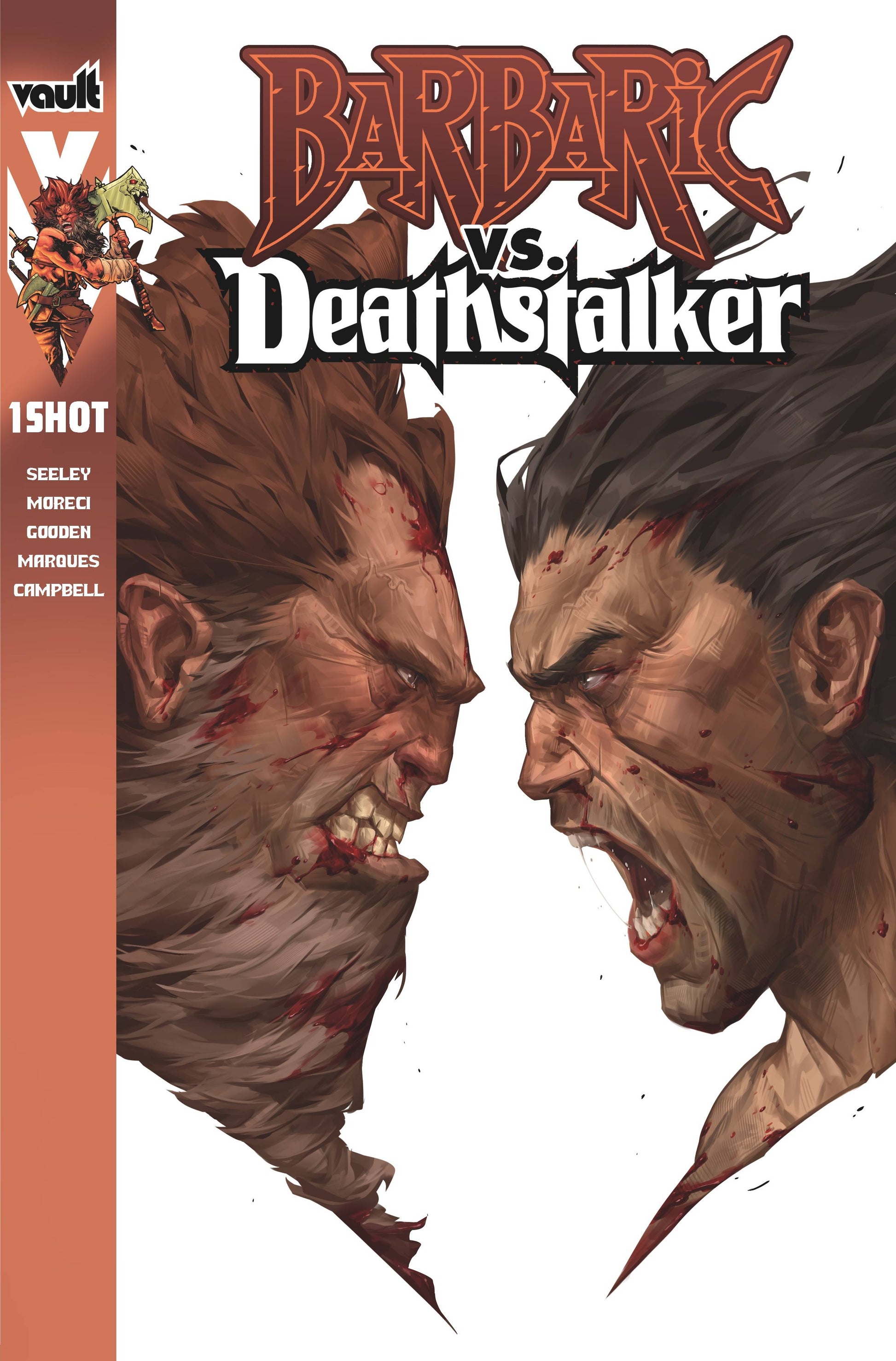 BARBARIC VS DEATHSTALKER (ONE SHOT) CVR C JOHN PATRICK GANAS VAR - End Of The Earth Comics