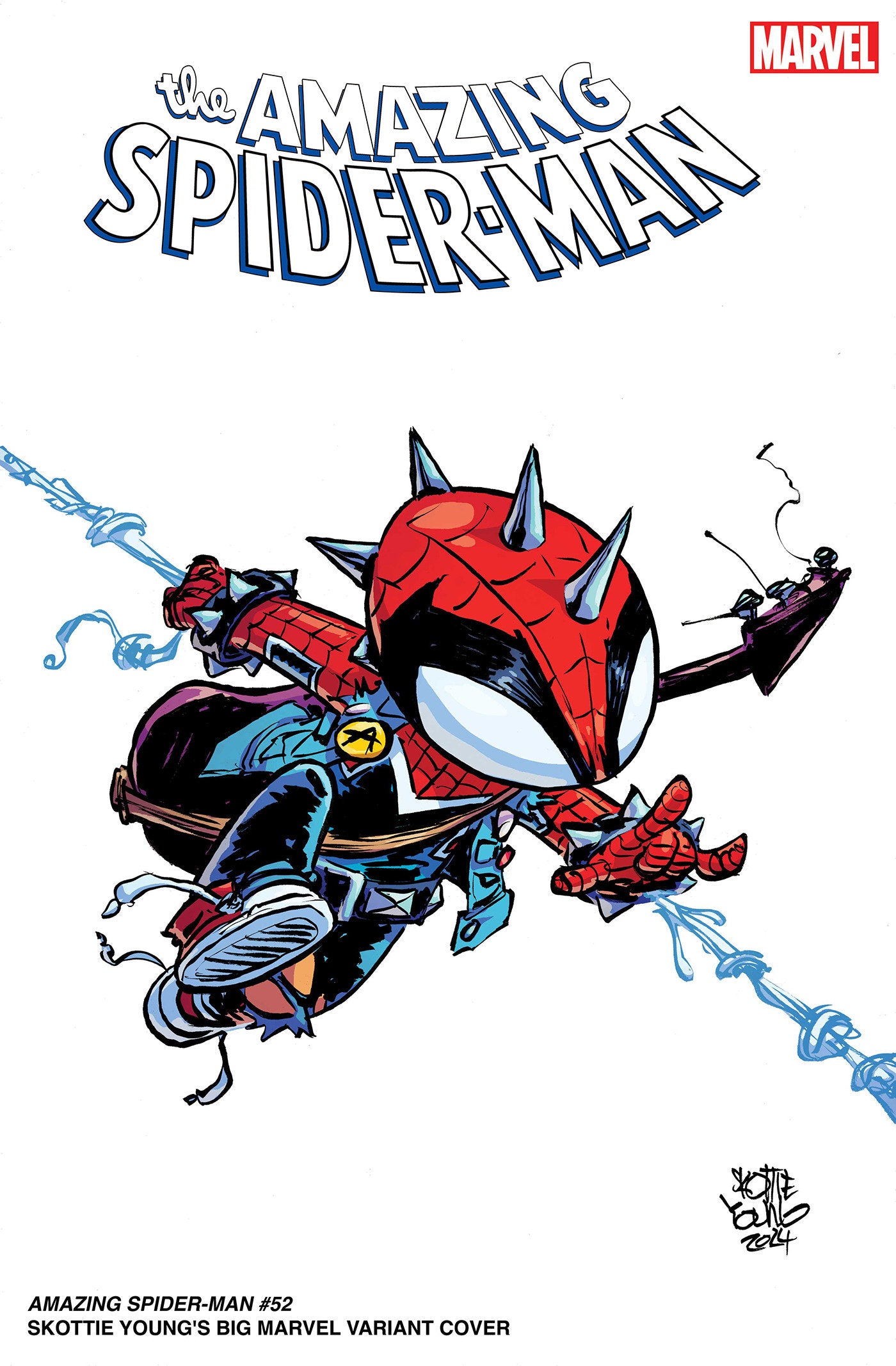 AMAZING SPIDER-MAN #52 SKOTTIE YOUNG'S BIG MARVEL VARIANT