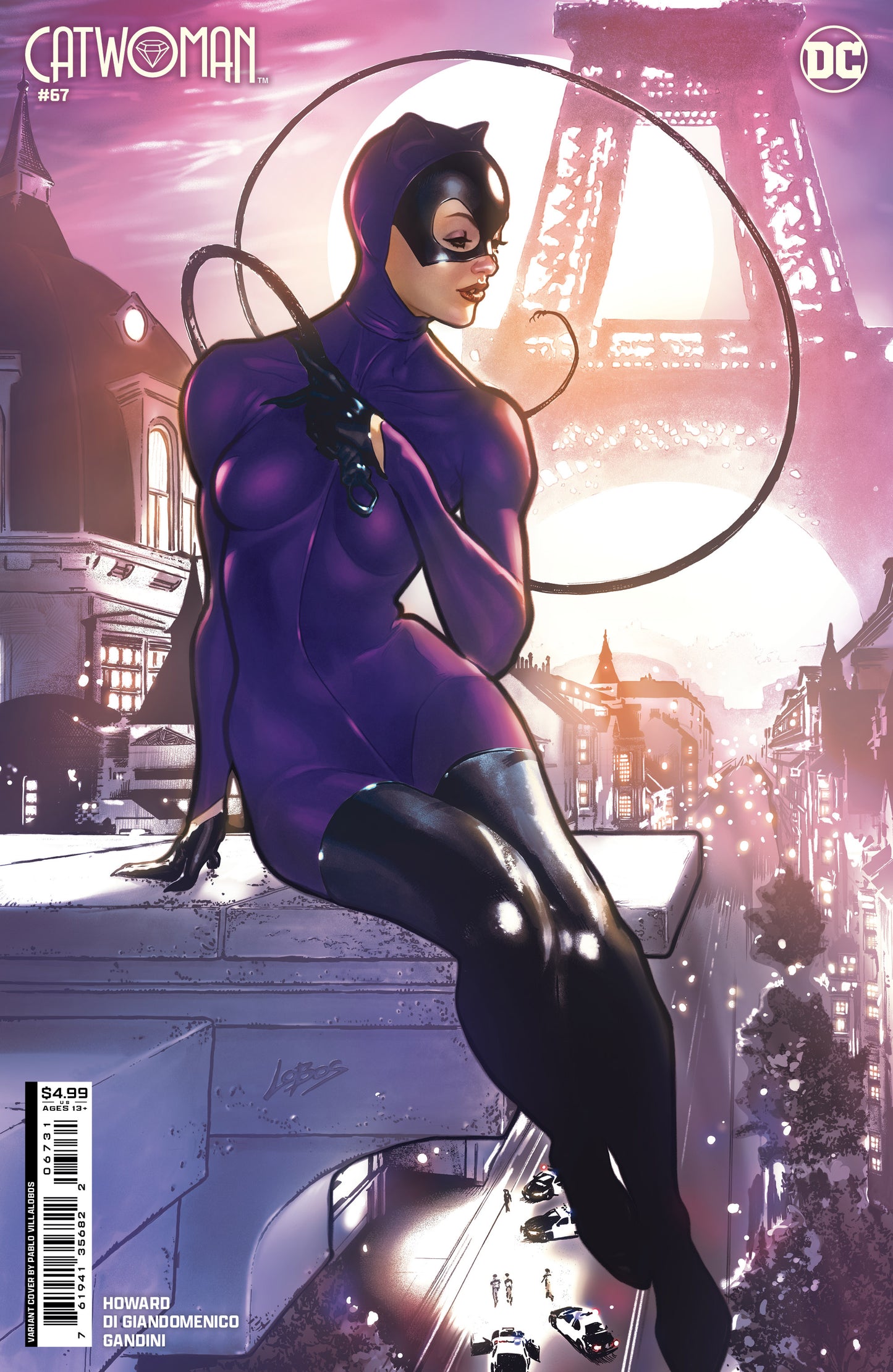 CATWOMAN #67 CVR C PABLO VILLALOBOS CARD STOCK VAR - End Of The Earth Comics