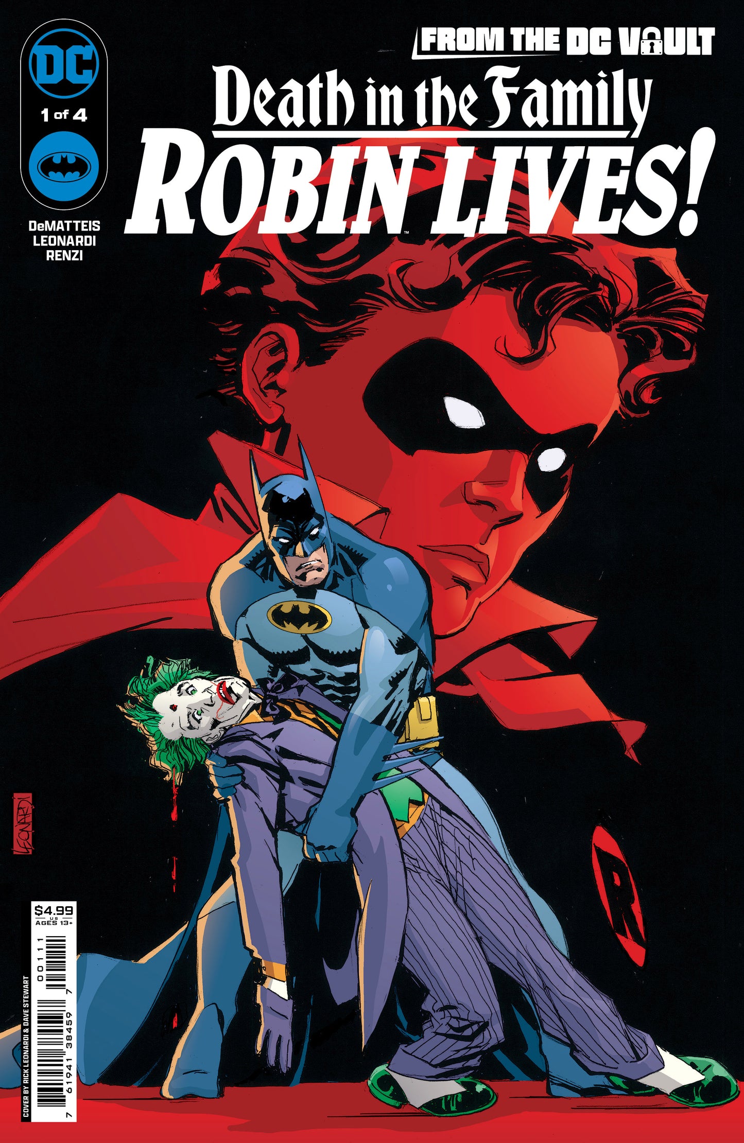 FROM THE DC VAULT DEATH IN THE FAMILY ROBIN LIVES #1 CVR A RICK LEONARDI - End Of The Earth Comics