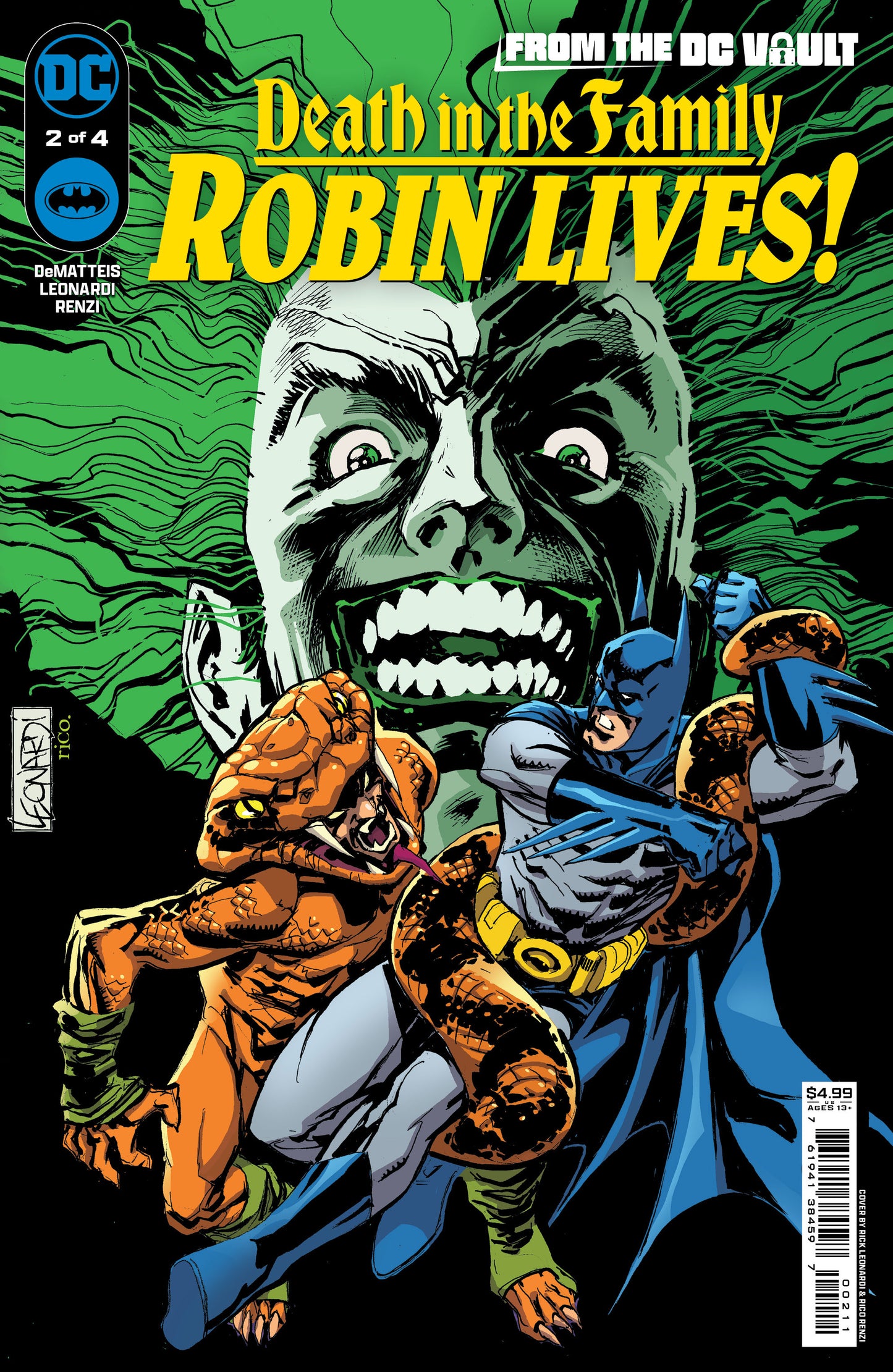 FROM THE DC VAULT DEATH IN THE FAMILY ROBIN LIVES #2 (OF 4) CVR A RICK LEONARDI - End Of The Earth Comics