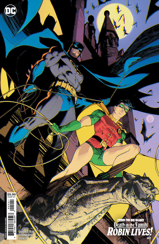 FROM THE DC VAULT DEATH IN THE FAMILY ROBIN LIVES #2 (OF 4) CVR B DAN MORA CARD STOCK VAR - End Of The Earth Comics