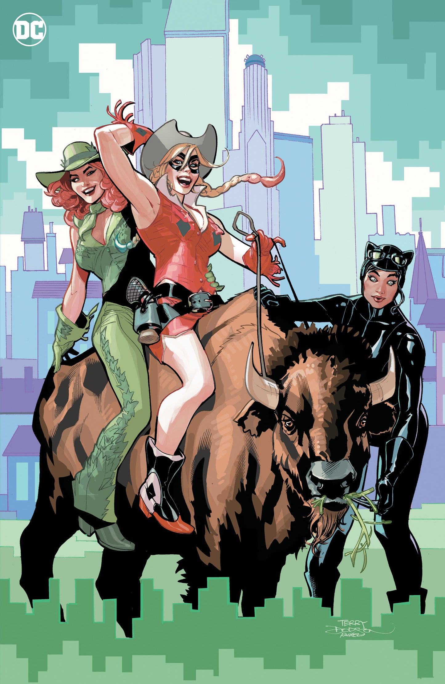 GOTHAM CITY SIRENS #1 (OF 4) CVR H INC 1:50 TERRY DODSON VIRGIN CARD STOCK VAR - End Of The Earth Comics