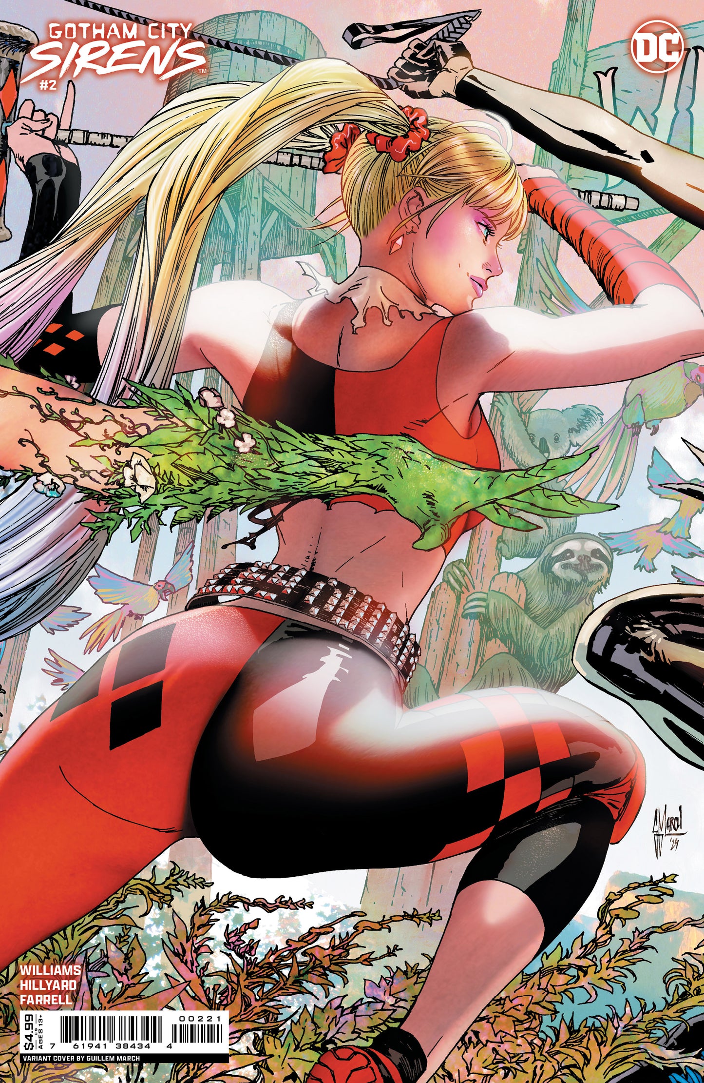 GOTHAM CITY SIRENS #2 (OF 4) CVR D GUILLEM MARCH CONNECTING CARD STOCK VAR - End Of The Earth Comics