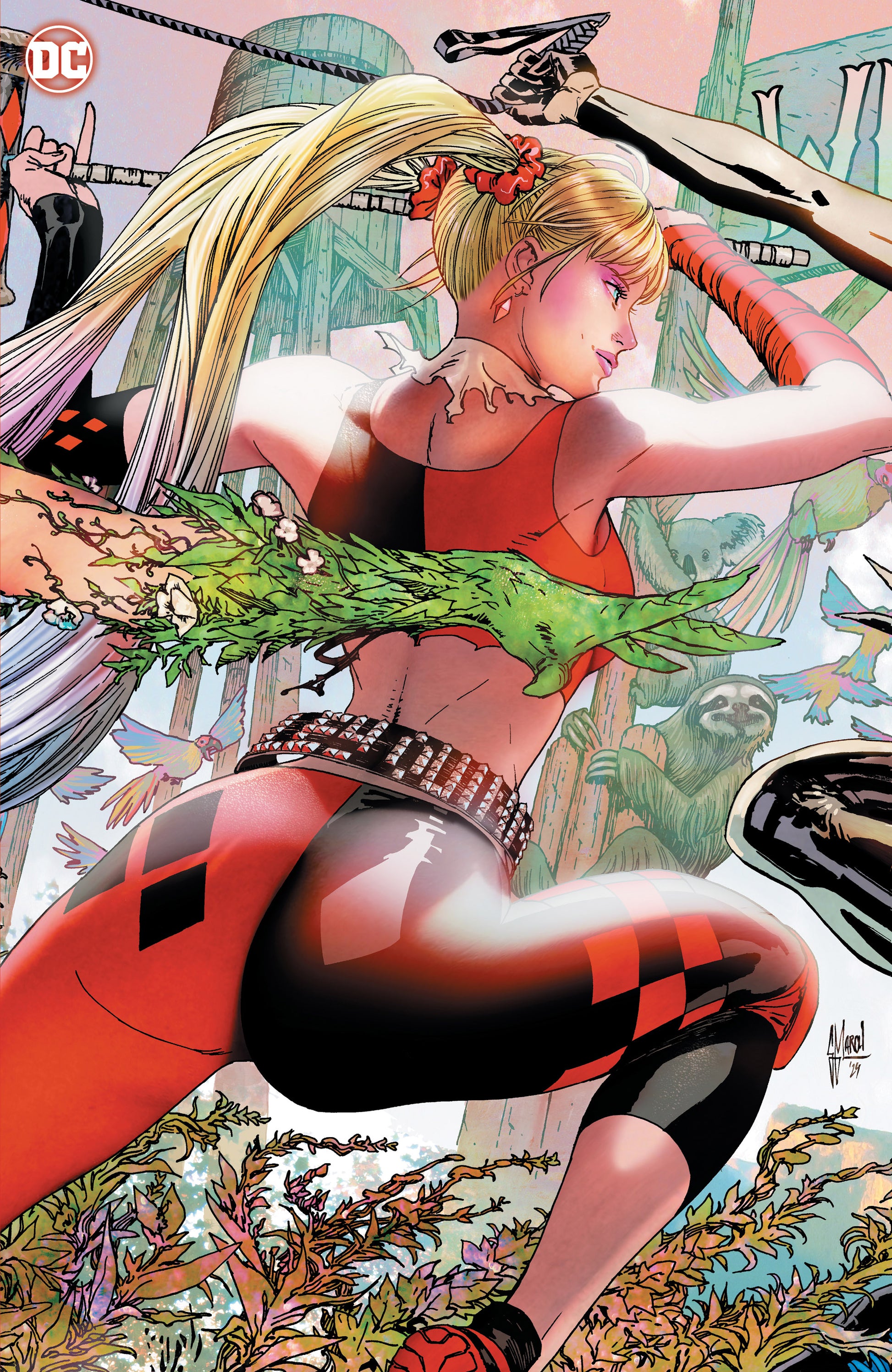 GOTHAM CITY SIRENS #2 (OF 4) CVR E GUILLEM MARCH CONNECTING PRISMATIC GLOSS VAR - End Of The Earth Comics