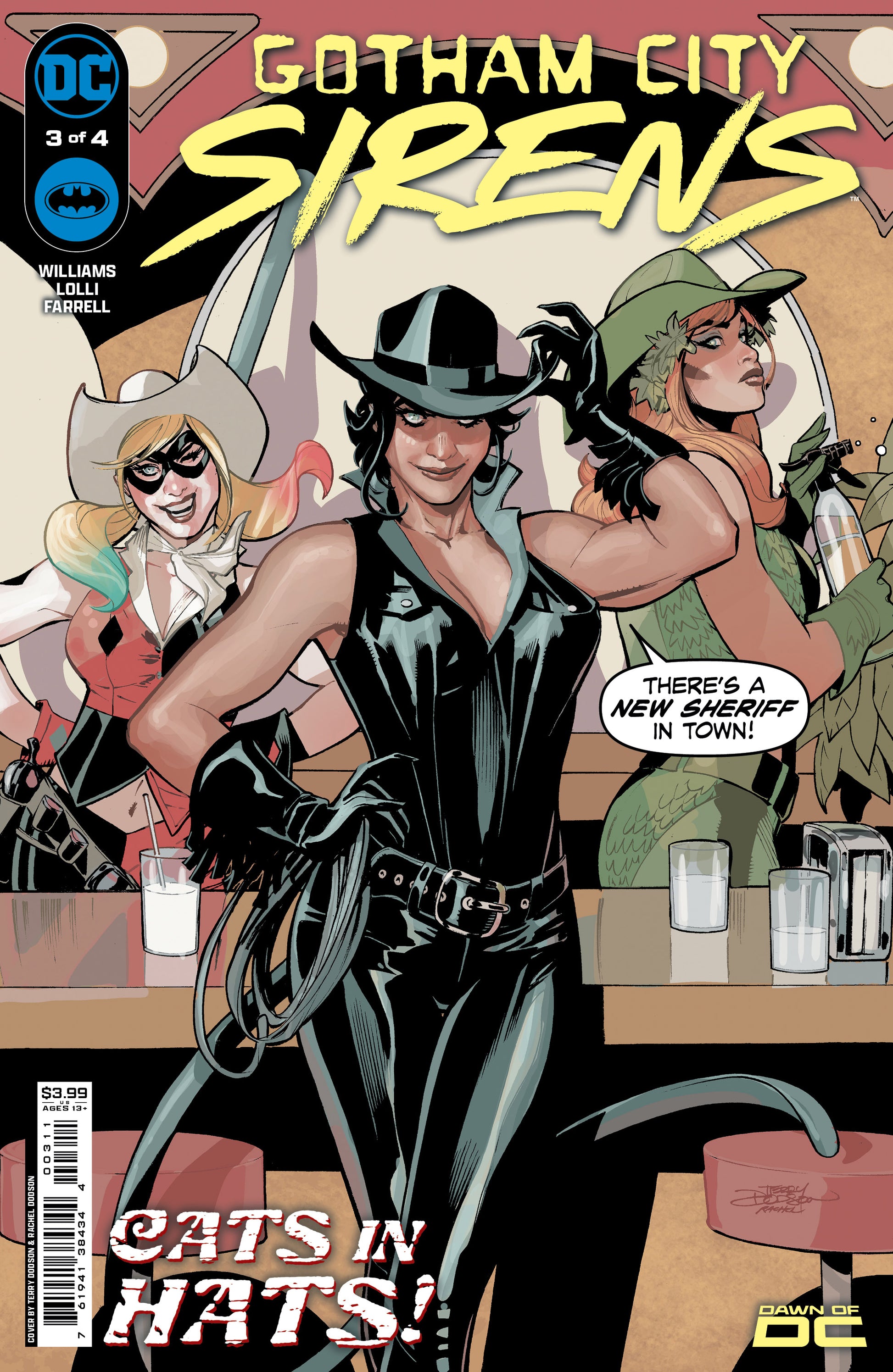 GOTHAM CITY SIRENS #3 (OF 4) CVR A TERRY DODSON - End Of The Earth Comics