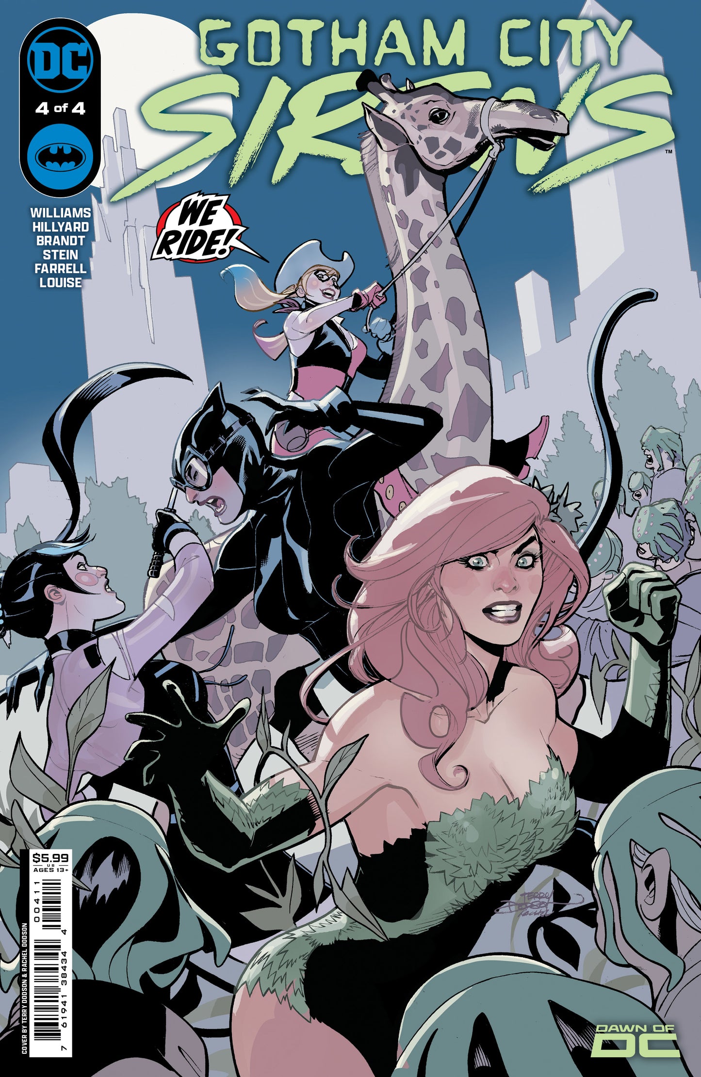 GOTHAM CITY SIRENS #4 (OF 4) CVR A TERRY DODSON - End Of The Earth Comics