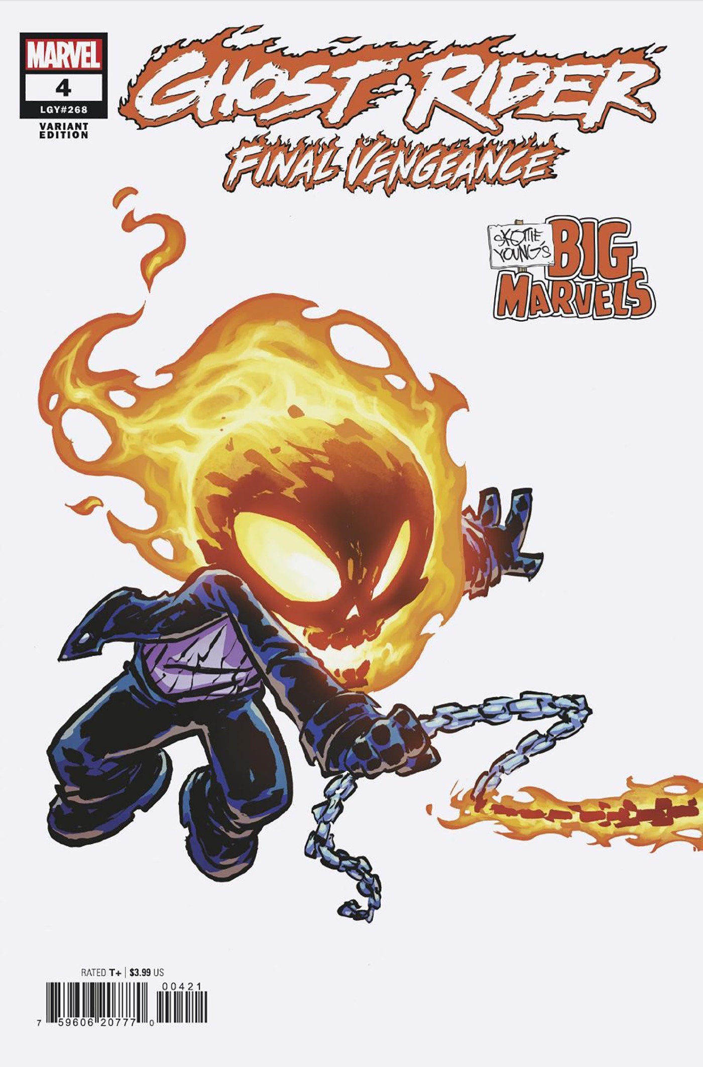 GHOST RIDER: FINAL VENGEANCE #4 SKOTTIE YOUNG'S BIG MARVEL VARIANT