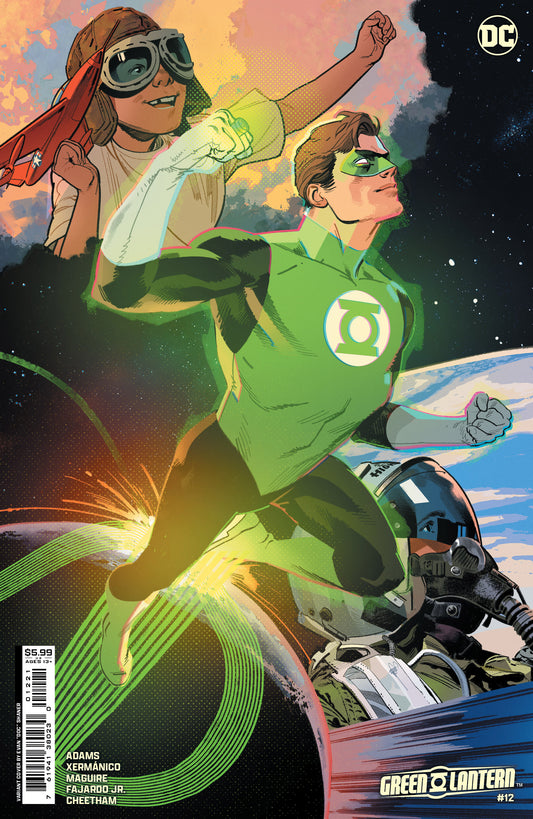 GREEN LANTERN #12 CVR B EVAN DOC SHANER CARD STOCK VAR (HOUSE OF BRAINIAC) - End Of The Earth Comics