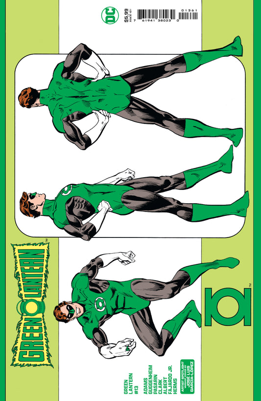 GREEN LANTERN #13 CVR D JOSE LUIS GARCIA-LOPEZ ARTIST SPOTLIGHT WRAPAROUND CARD STOCK VAR (ABSOLUTE POWER) - End Of The Earth Comics