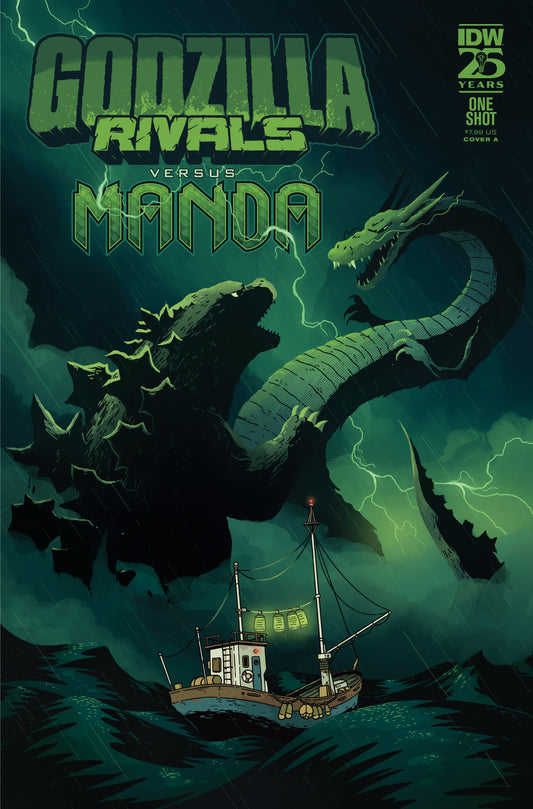 Godzilla Rivals: Vs. Manda Cover A (Lawrence) - End Of The Earth Comics