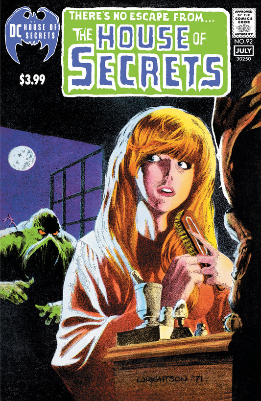 HOUSE OF SECRETS #92 FACSIMILE EDITION (2024) CVR A BERNIE WRIGHTSON - End Of The Earth Comics