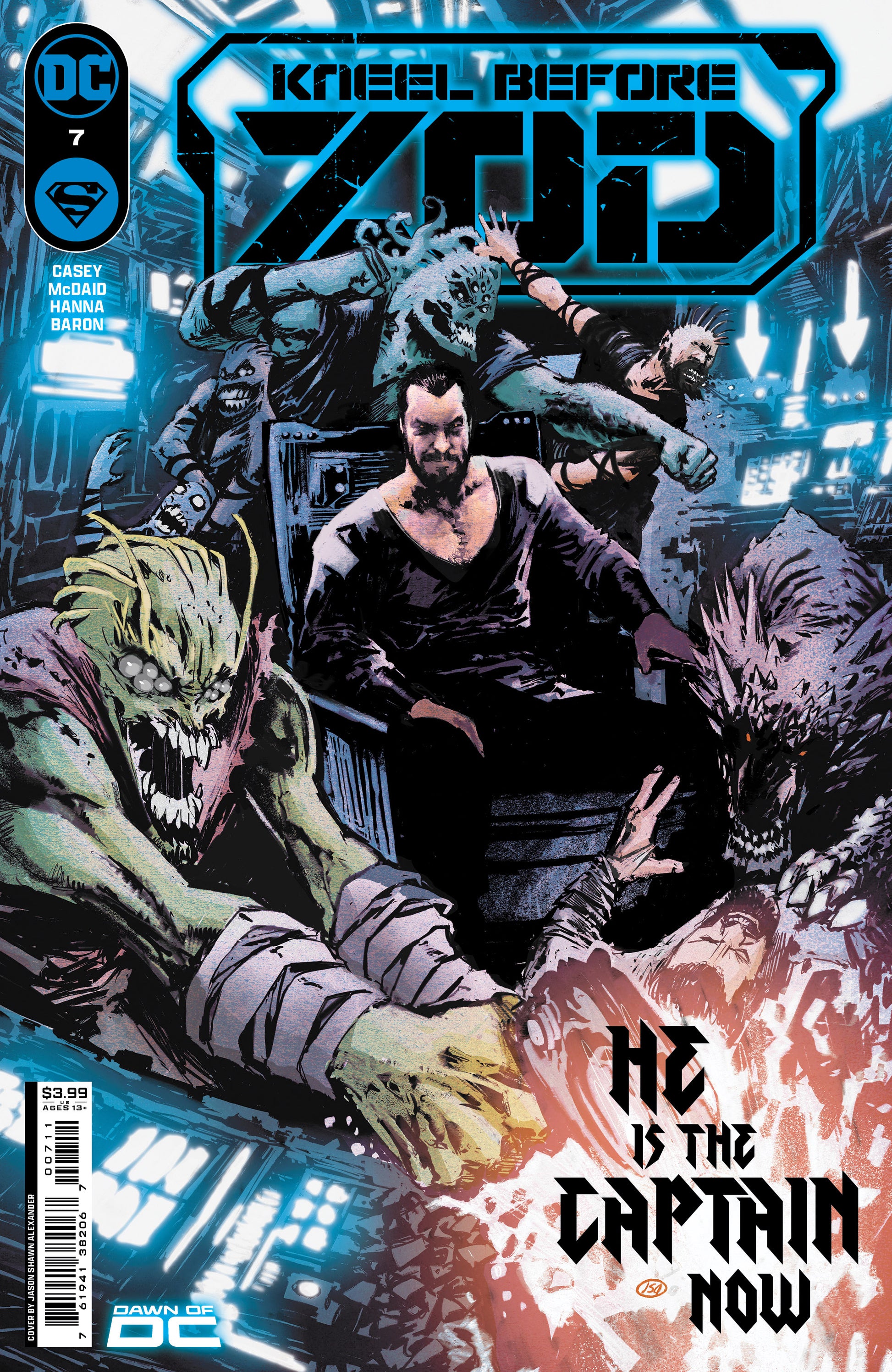 KNEEL BEFORE ZOD #7 (OF 12) CVR A JASON SHAWN ALEXANDER - End Of The Earth Comics