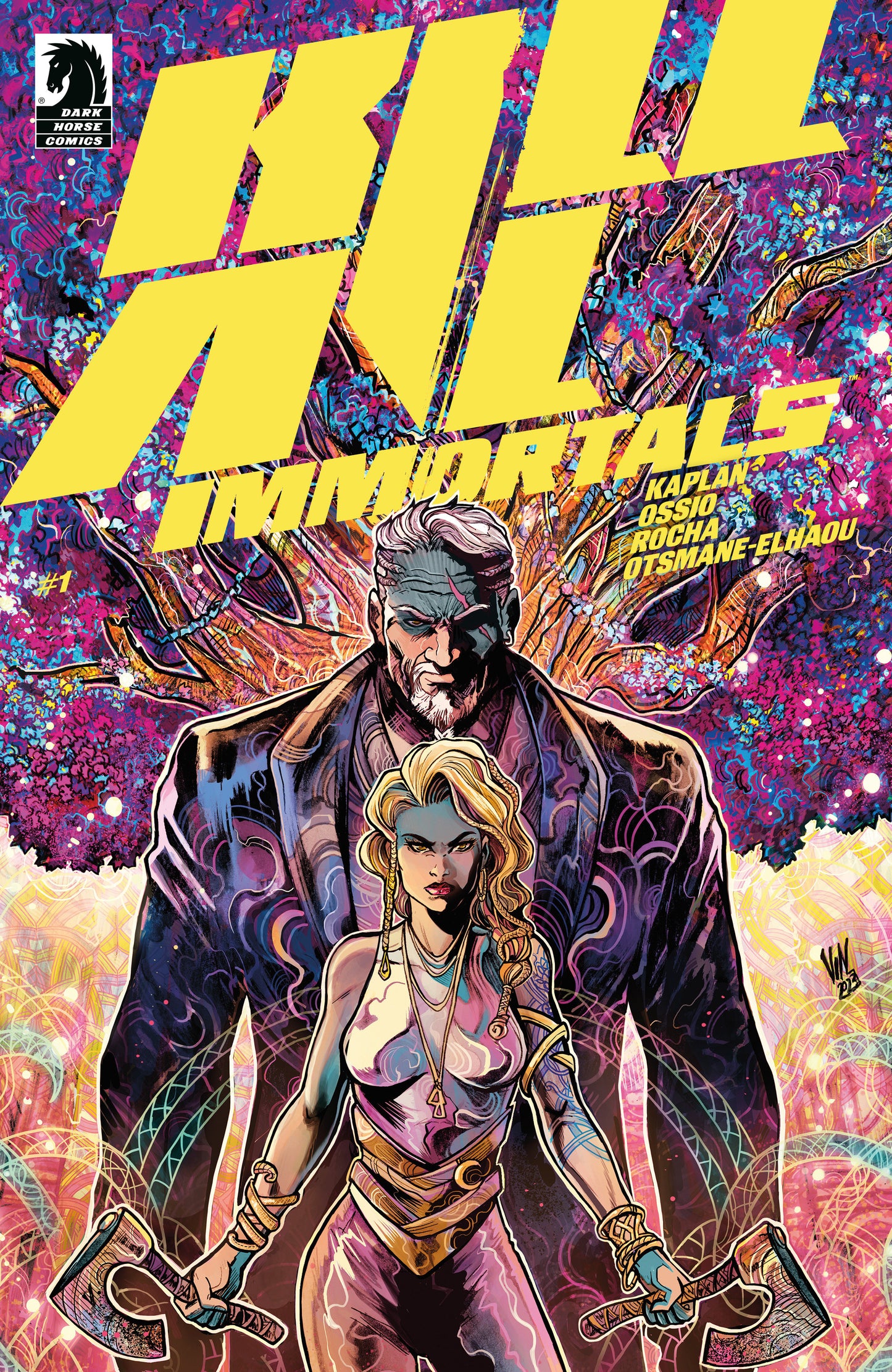 Kill All Immortals #1 (CVR B) (Vincenzo Riccardi) {{ End Of The Earth Comics }}