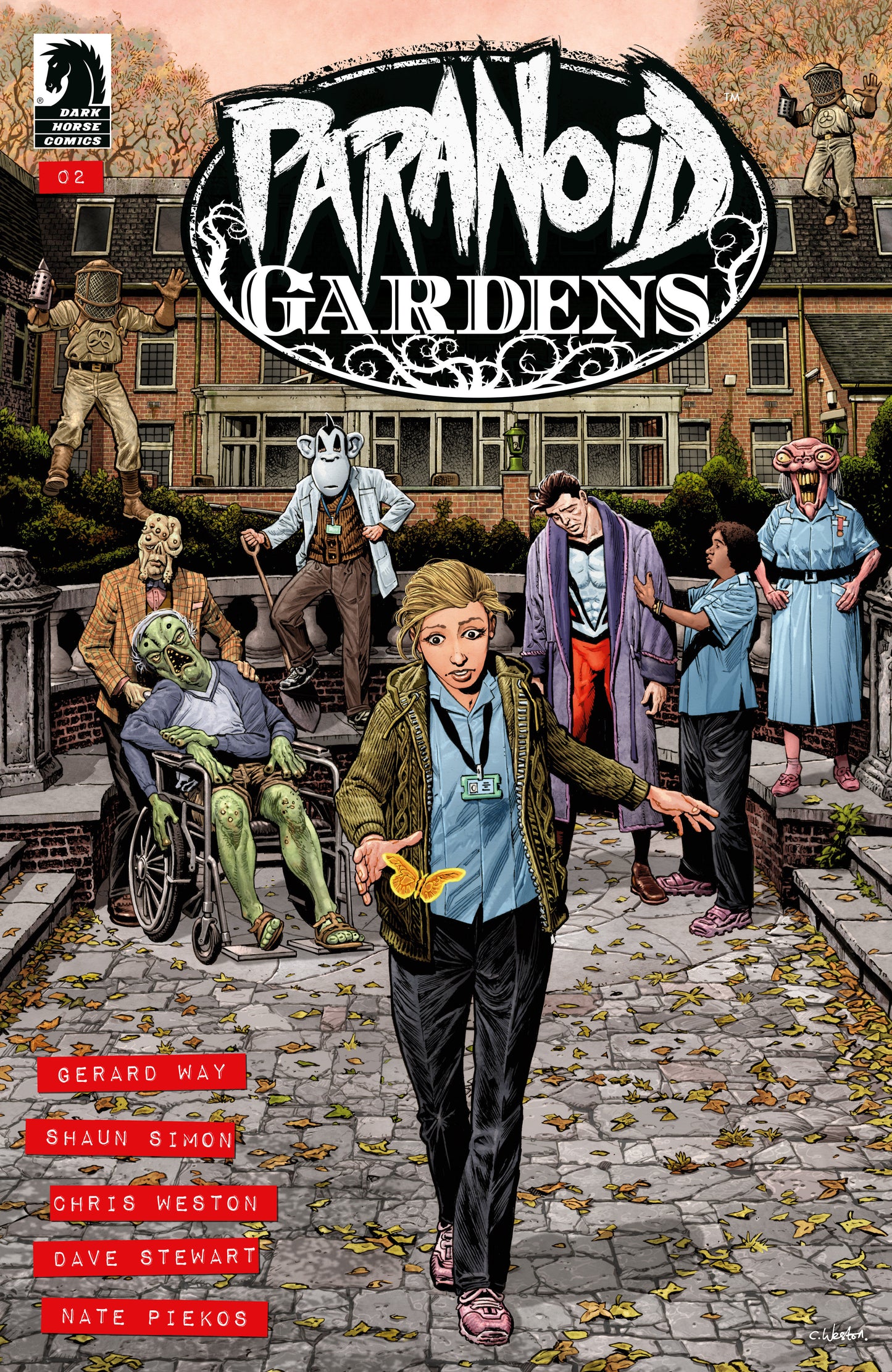 Paranoid Gardens #2 (CVR A) (Chris Weston)