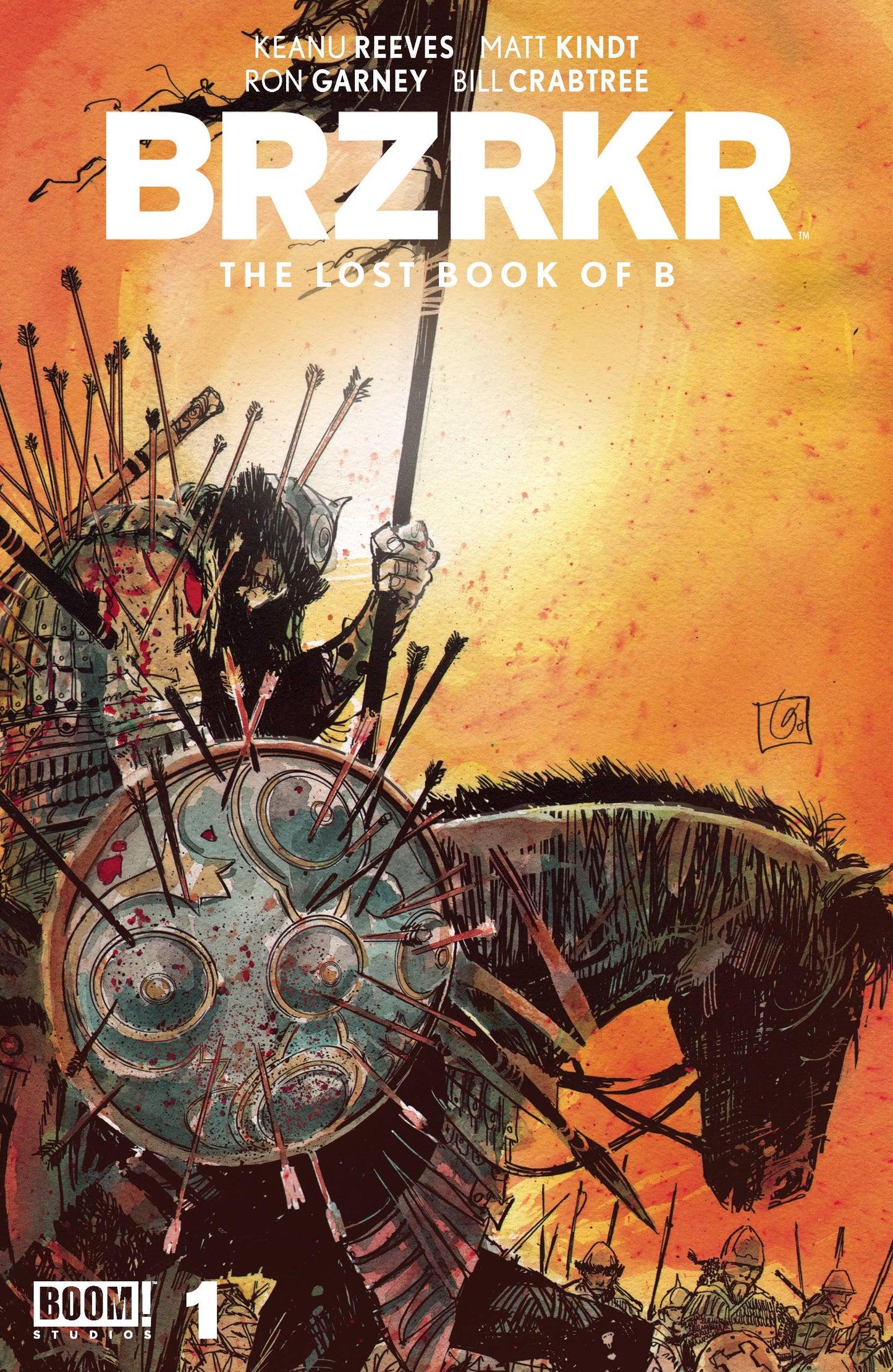 BRZRKR THE LOST BOOK OF B #1 CVR A GARNEY (MR) - End Of The Earth Comics