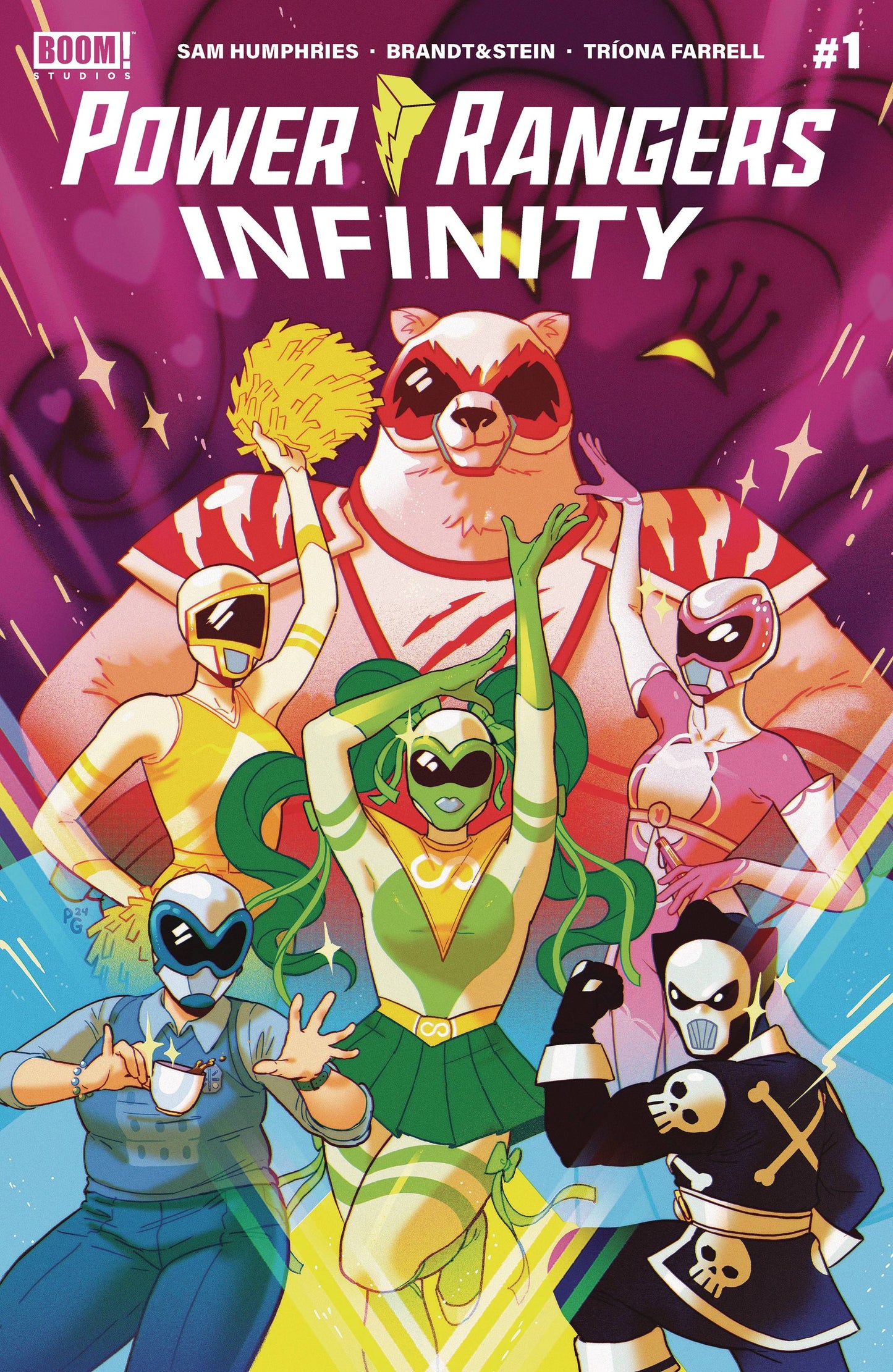 POWER RANGERS INFINITY #1 CVR A GANUCHEAU (C: 1-0-0) - End Of The Earth Comics