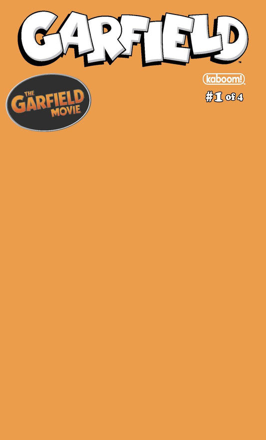 GARFIELD #1 (OF 4) CVR D BLANK SKETCH ORANGE VAR - End Of The Earth Comics