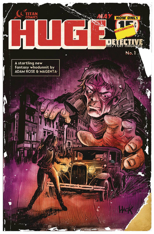 HUGE DETECTIVE #1 (OF 5) CVR D HACK (MR) - End Of The Earth Comics