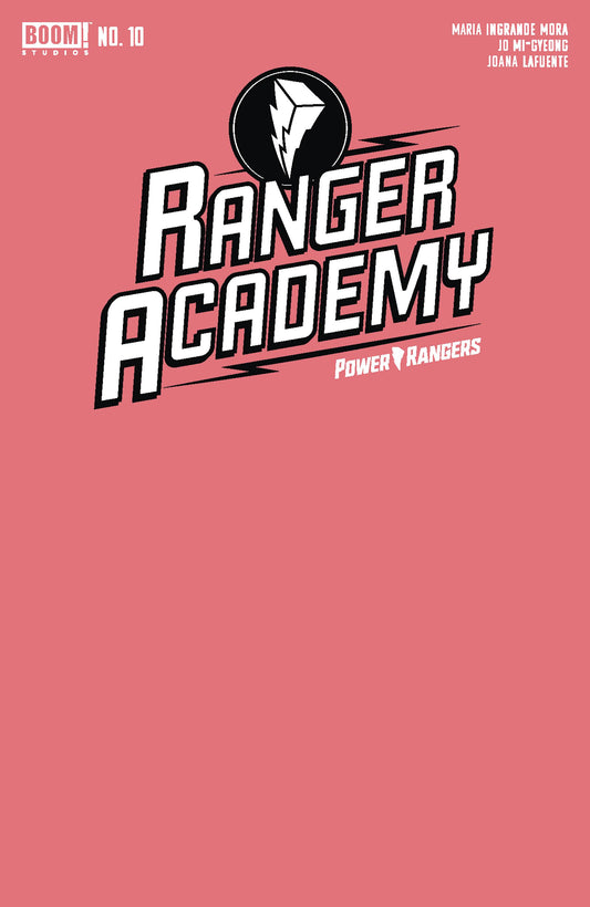 RANGER ACADEMY #10 CVR B PINK BLANK SKETCH VAR (C: 1-0-0) - End Of The Earth Comics