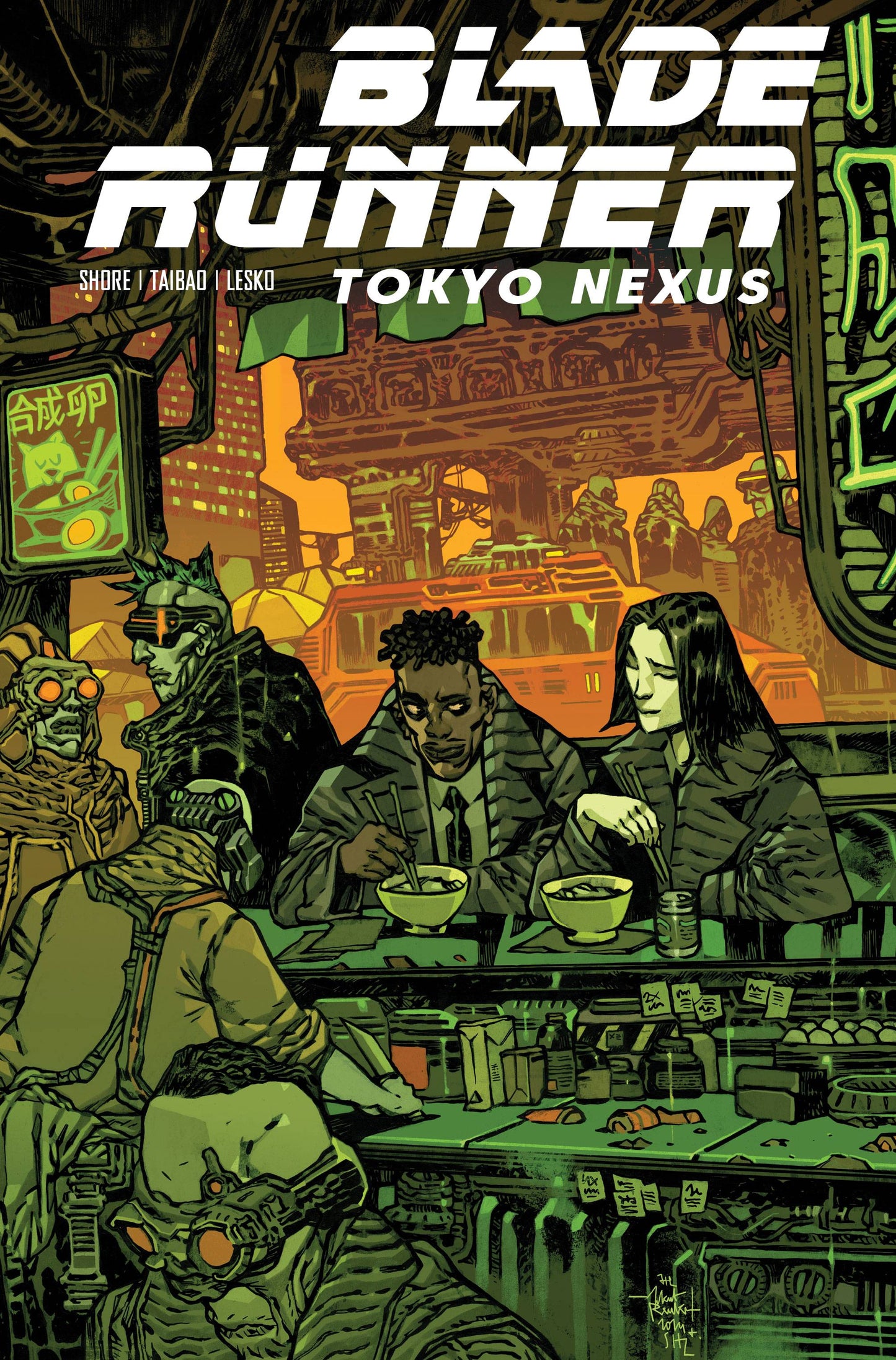 BLADE RUNNER TOKYO NEXUS #4 (OF 4) CVR A REBELKA (MR) - End Of The Earth Comics