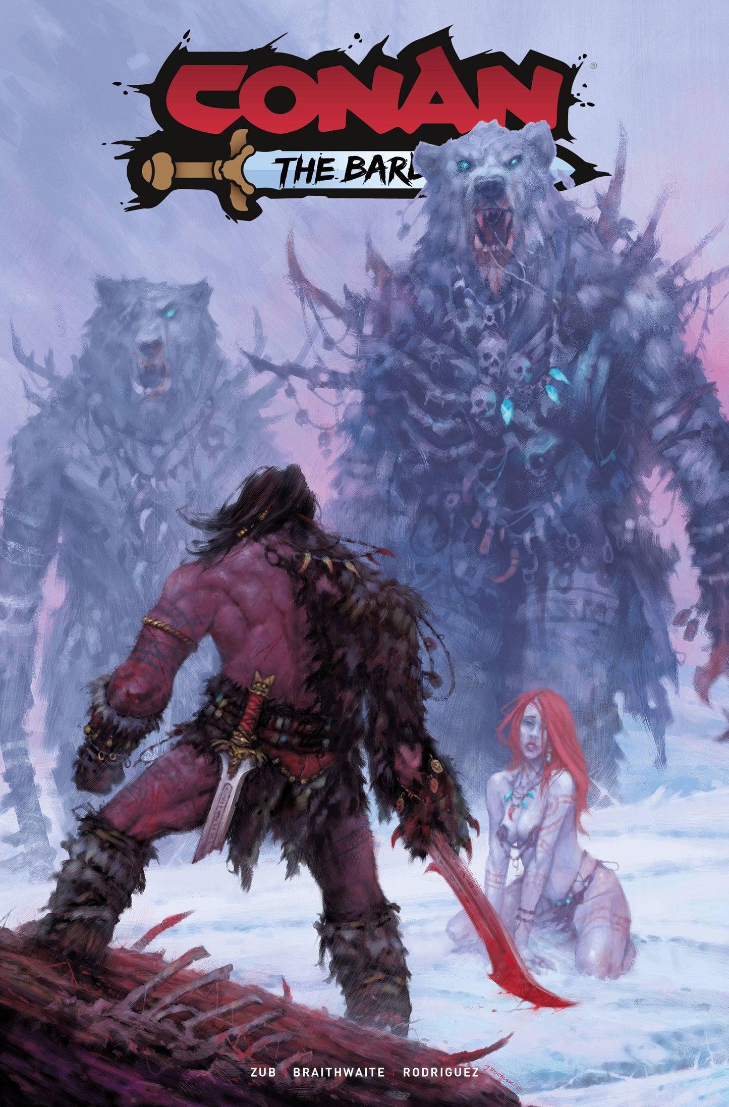 CONAN BARBARIAN #16 CVR B ROZALSKI (MR) - End Of The Earth Comics