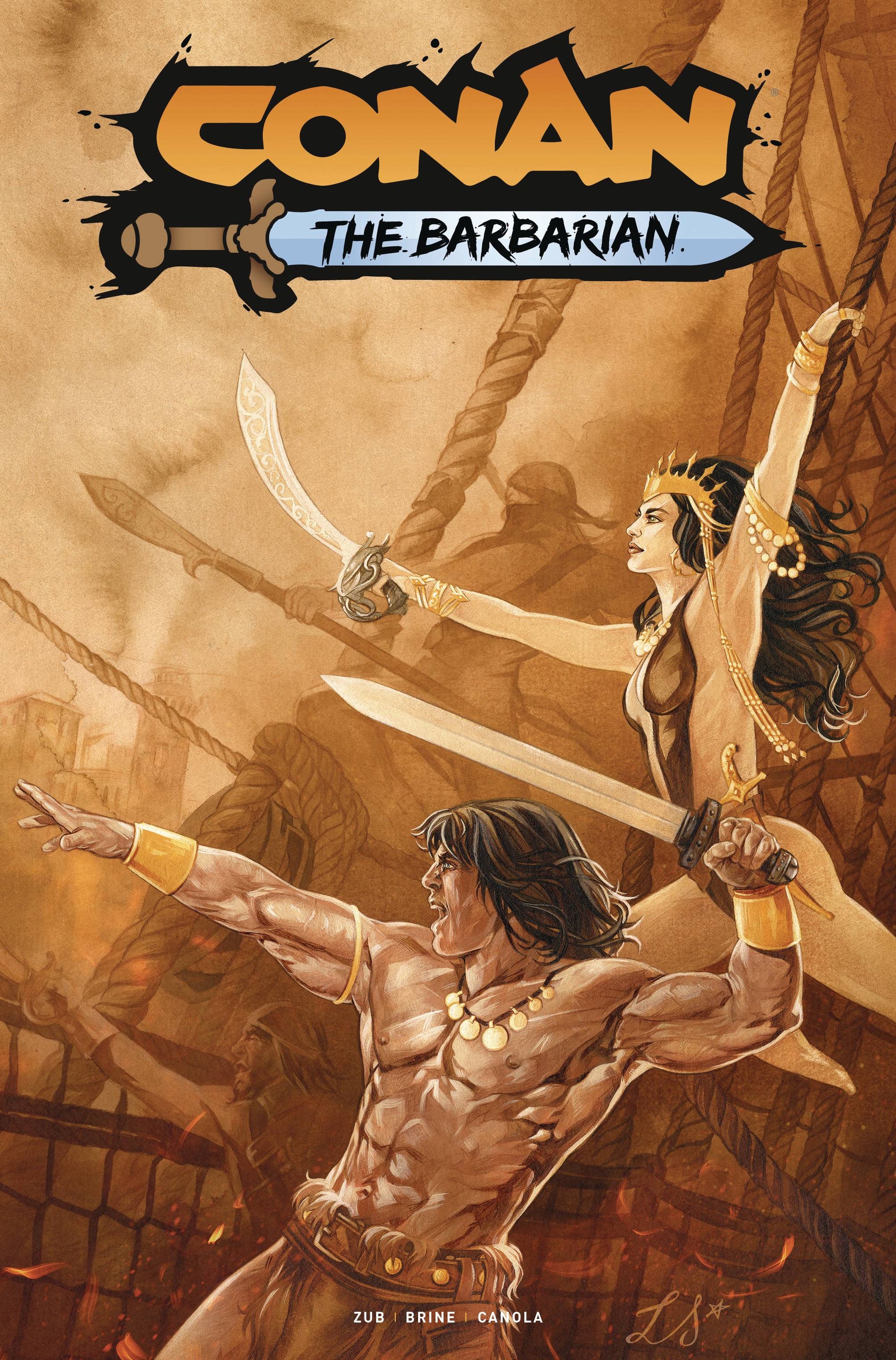 CONAN BARBARIAN #17 CVR E LAVAUD (MR) - End Of The Earth Comics