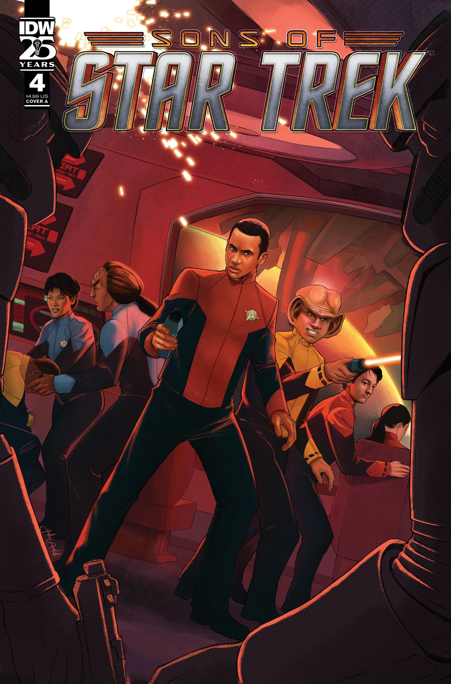 Star Trek: Sons of Star Trek #4 Cover A (Bartok)