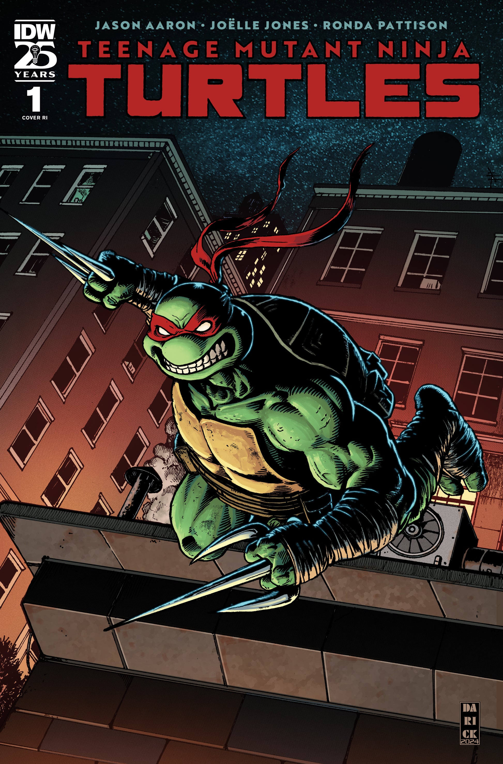 Teenage Mutant Ninja Turtles (2024) #1 Variant RI (Robertson) 1:50