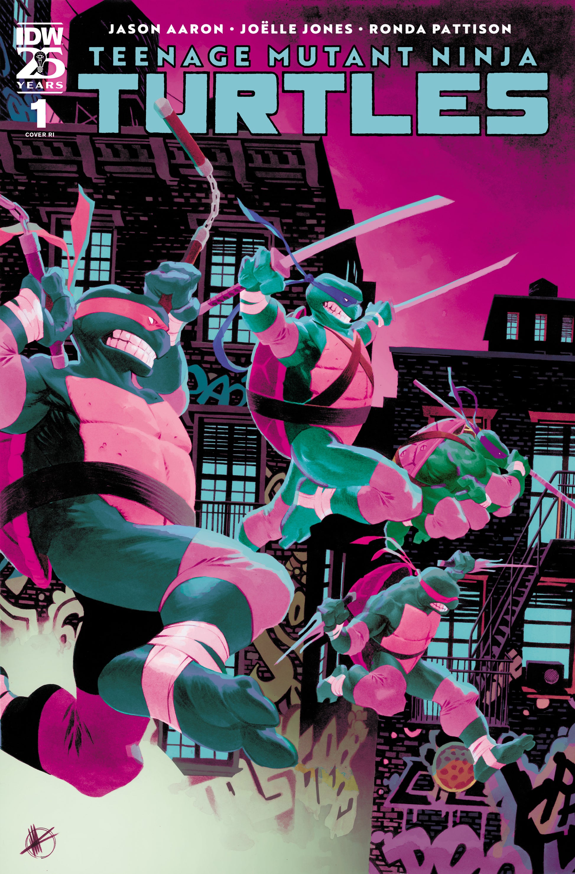 Teenage Mutant Ninja Turtles (2024) #1 Variant RI (Scalera) 1:250