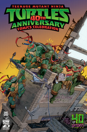 Teenage Mutant Ninja Turtles: 40th Anniversary Comics Celebration Variant 40th Anniversary (Dooney) - End Of The Earth Comics