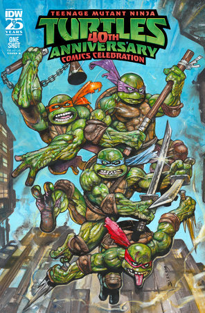 Teenage Mutant Ninja Turtles: 40th Anniversary Comics Celebration Variant B (Bisley) - End Of The Earth Comics