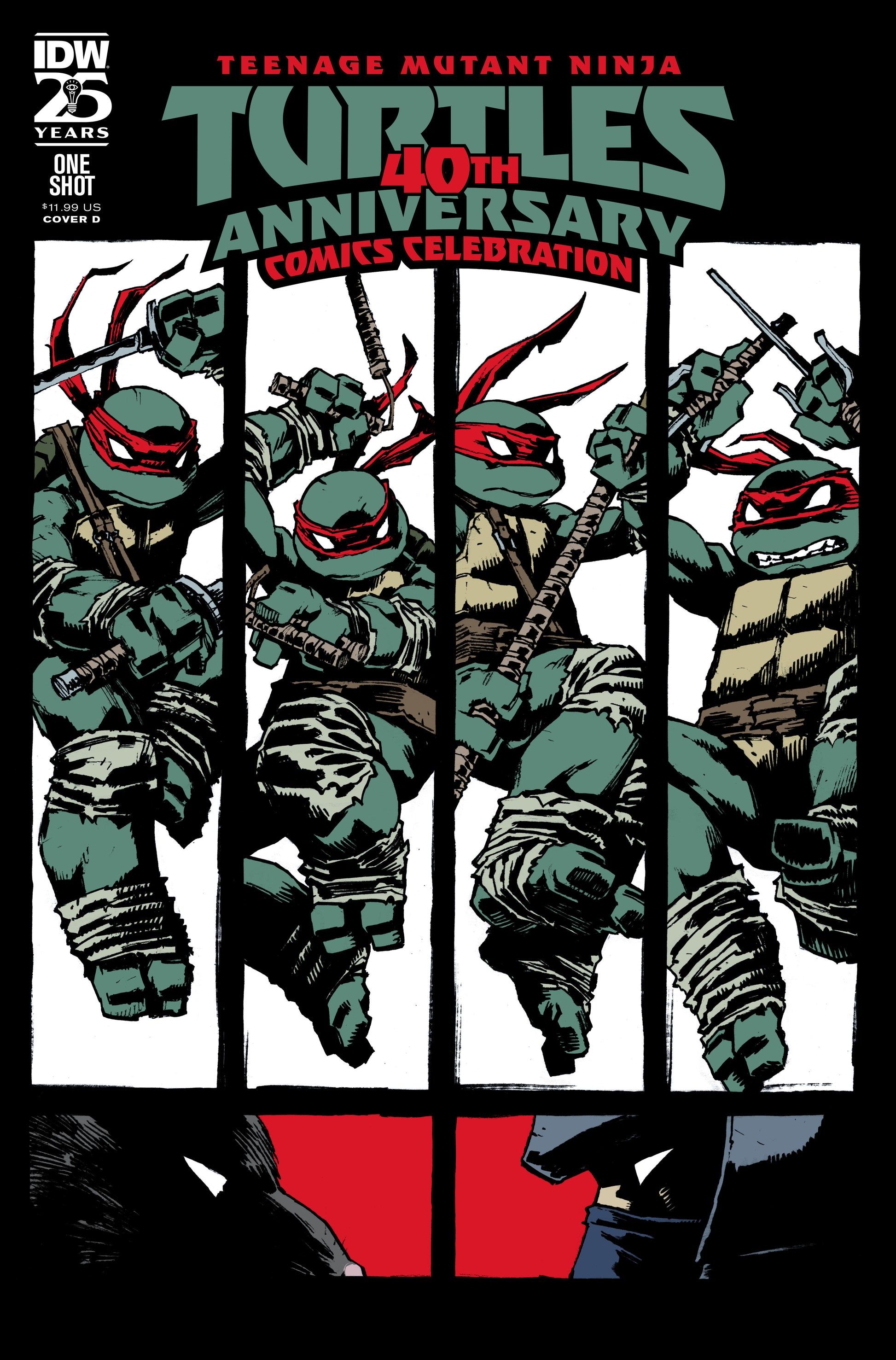 Teenage Mutant Ninja Turtles: 40th Anniversary Comics Celebration Variant D (Campbell) - End Of The Earth Comics