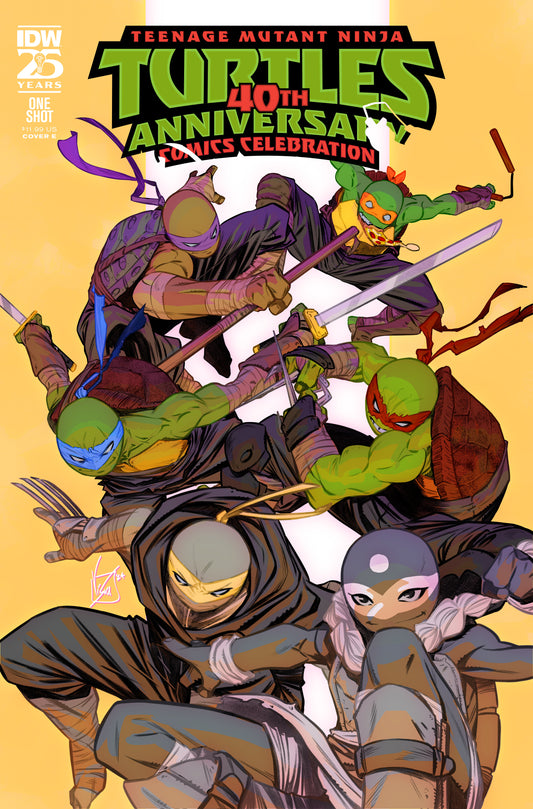 Teenage Mutant Ninja Turtles: 40th Anniversary Comics Celebration Variant E (Federici) - End Of The Earth Comics