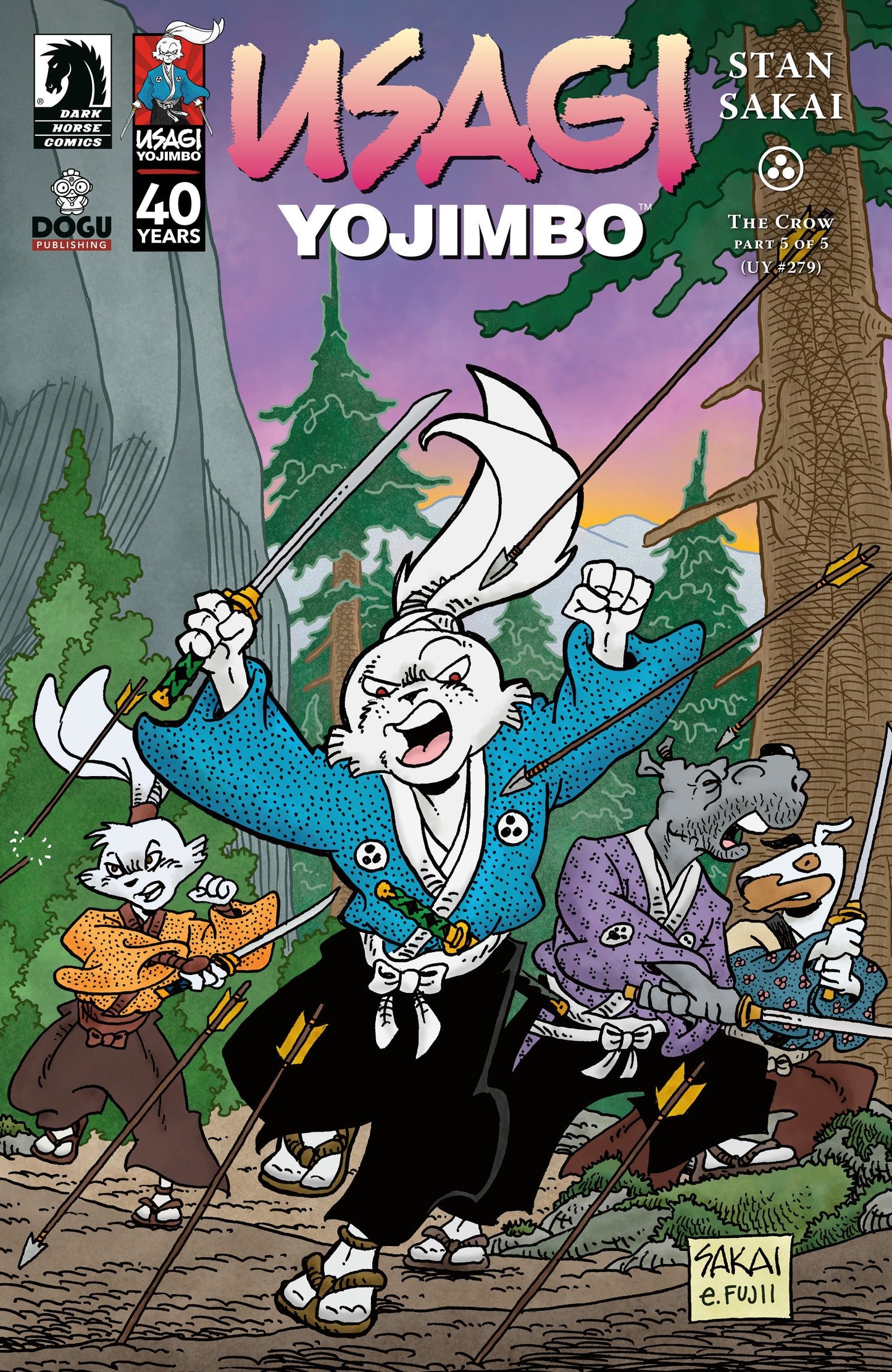 Usagi Yojimbo: The Crow #5 (CVR A) (Stan Sakai)