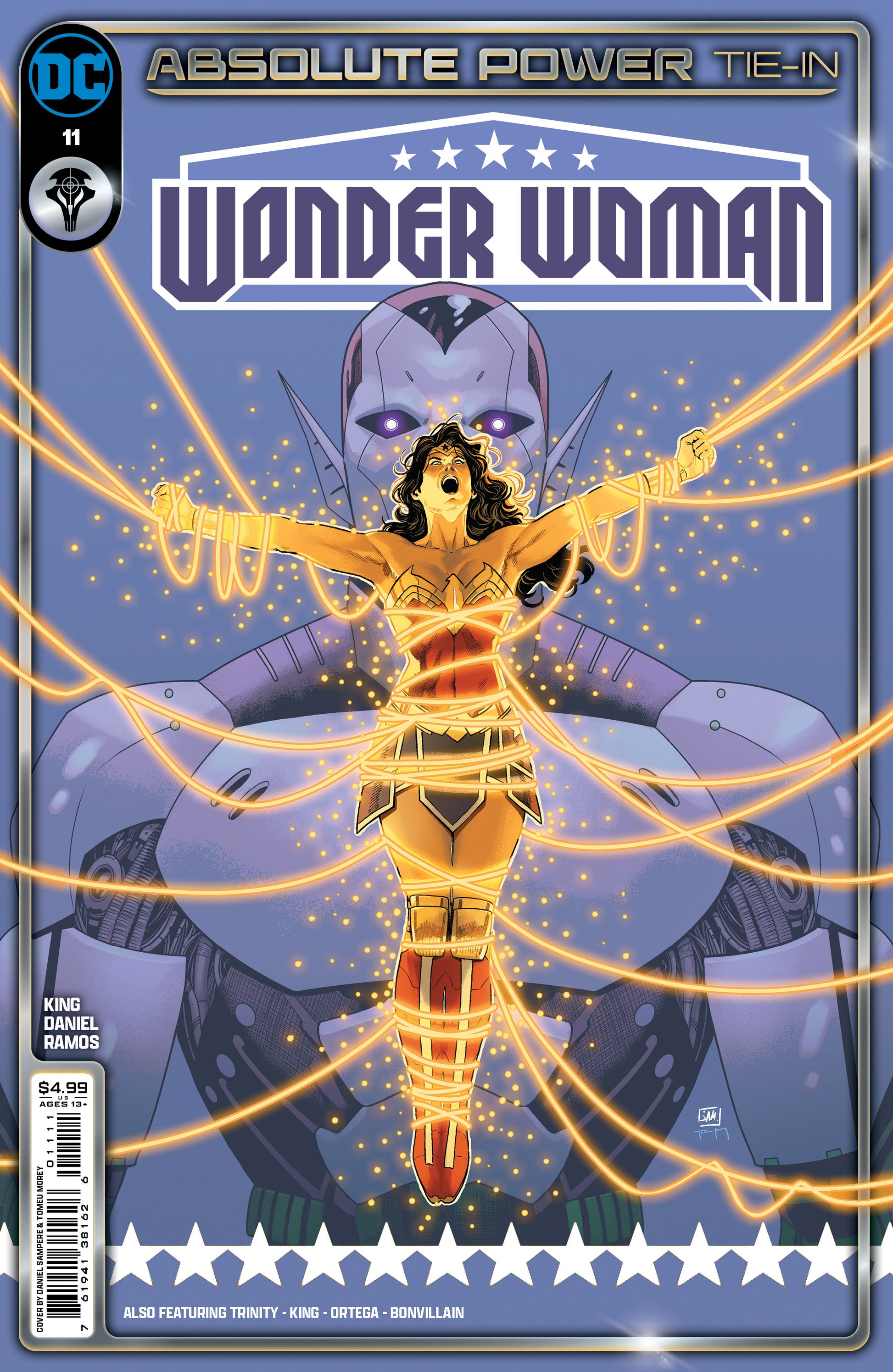 WONDER WOMAN #11 CVR A DANIEL SAMPERE (ABSOLUTE POWER) - End Of The Earth Comics