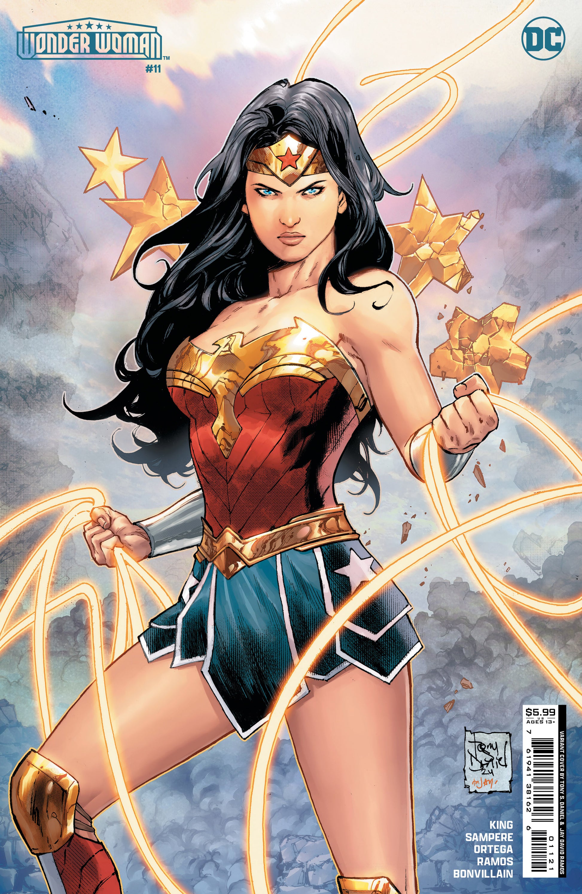 WONDER WOMAN #11 CVR C TONY S DANIEL CARD STOCK VAR (ABSOLUTE POWER) - End Of The Earth Comics