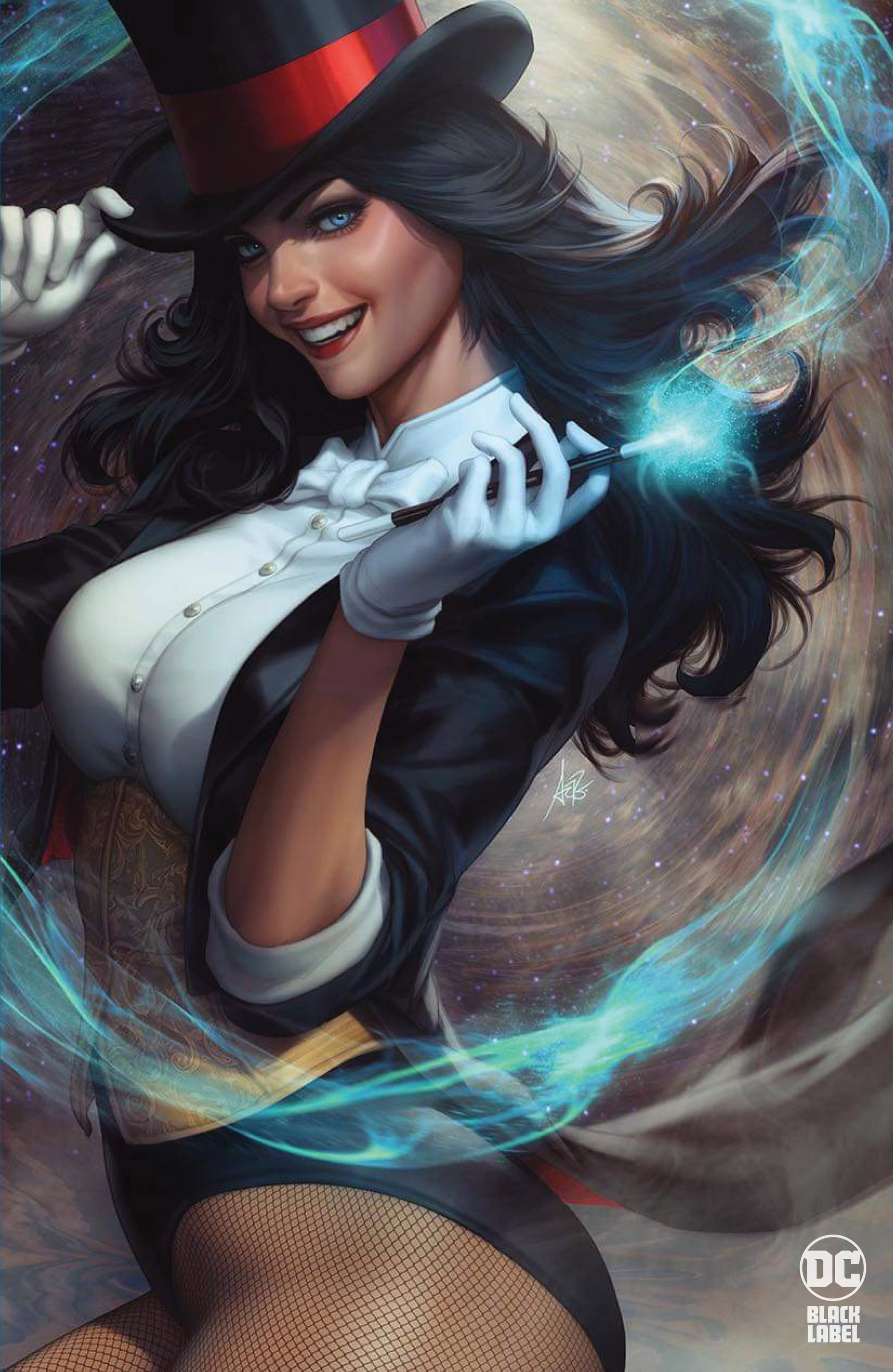 ZATANNA BRING DOWN THE HOUSE #1 (OF 5) CVR D STANLEY ARTGERM LAU FOIL VAR (MR) - End Of The Earth Comics